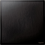 Legrand Mallia Senses 281046 BB 二位按手開關 | 請勿打擾/房間整理 | 幻影黑